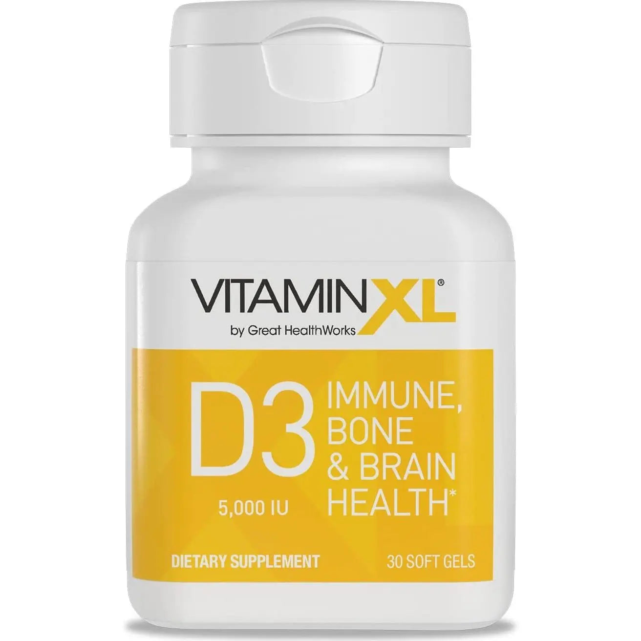 OmegaXL 120 Softgels (60 x 2 Pack) & VitaminXL D3 High Potency Daily Vitamin D 5000 IU 125mcg(30 Softgels)